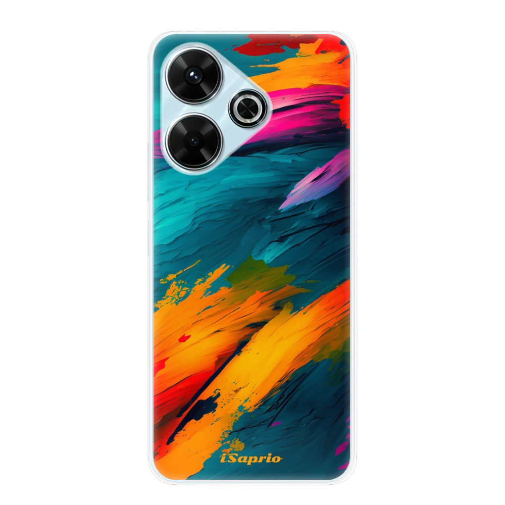 Odolné silikónové puzdro iSaprio - Blue Paint - Xiaomi Redmi 13