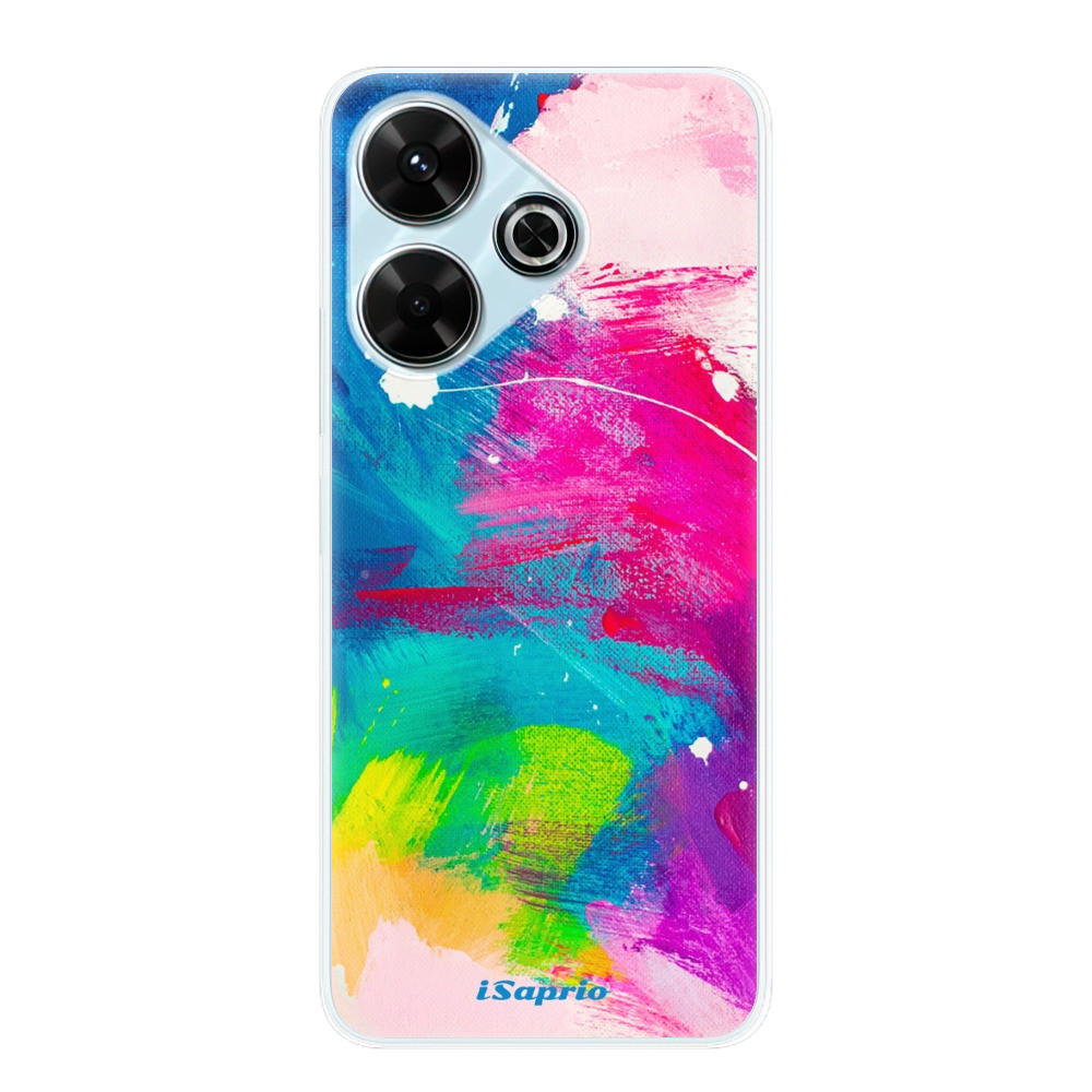 Odolné silikónové puzdro iSaprio - Abstract Paint 03 - Xiaomi Redmi 13