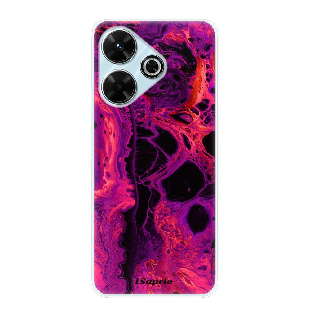 Odolné silikónové puzdro iSaprio - Abstract Dark 01 - Xiaomi Redmi 13