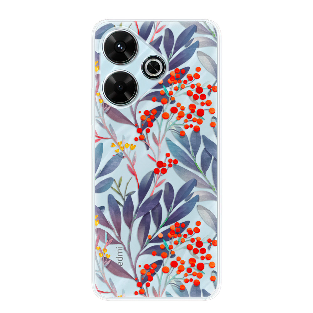 Odolné silikónové puzdro iSaprio - Rowanberry - Xiaomi Redmi 13