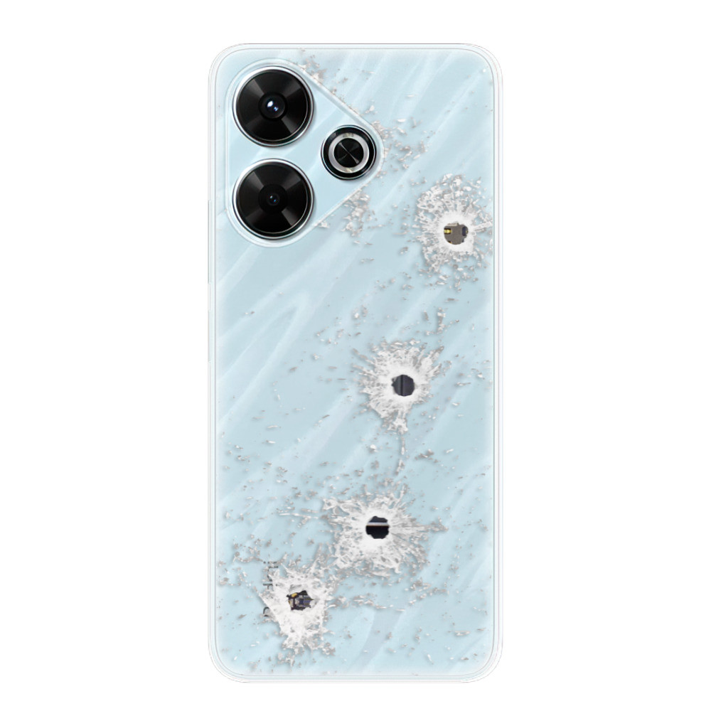 Odolné silikónové puzdro iSaprio - Gunshots - Xiaomi Redmi 13