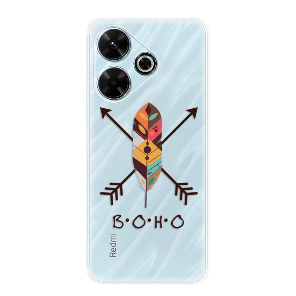 Odolné silikónové puzdro iSaprio - BOHO - Xiaomi Redmi 13