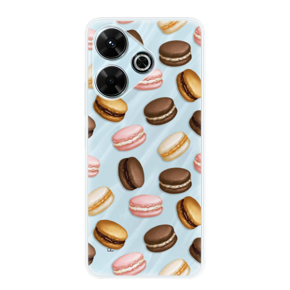 Odolné silikónové puzdro iSaprio - Macaron Pattern - Xiaomi Redmi 13