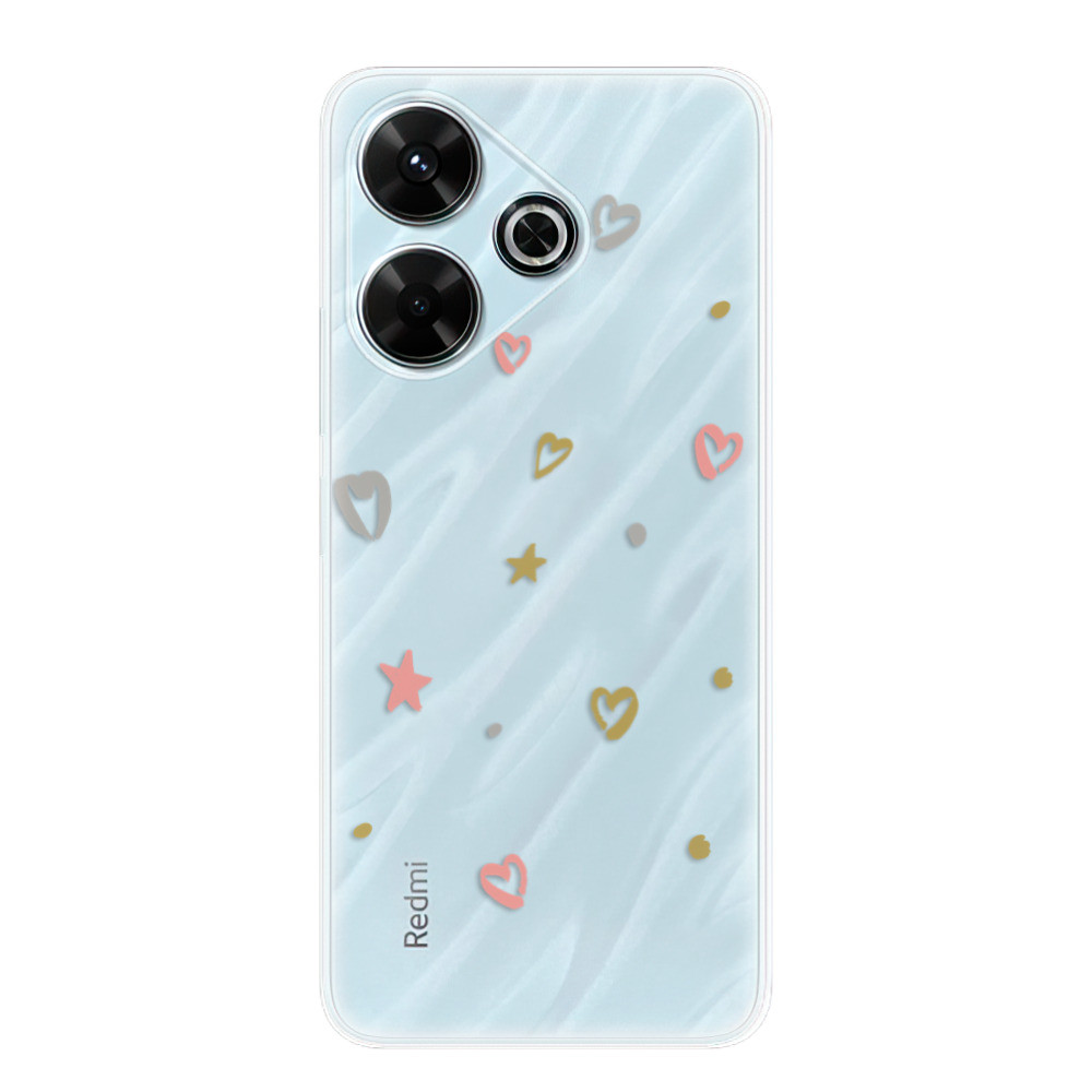 Odolné silikónové puzdro iSaprio - Lovely Pattern - Xiaomi Redmi 13