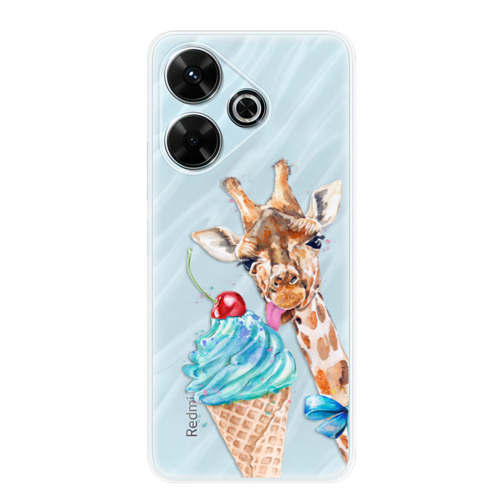 Odolné silikónové puzdro iSaprio - Love Ice-Cream - Xiaomi Redmi 13