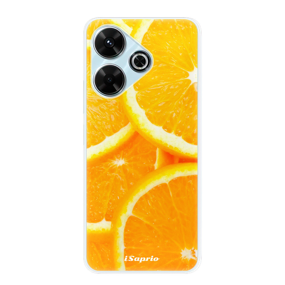 Odolné silikónové puzdro iSaprio - Orange 10 - Xiaomi Redmi 13