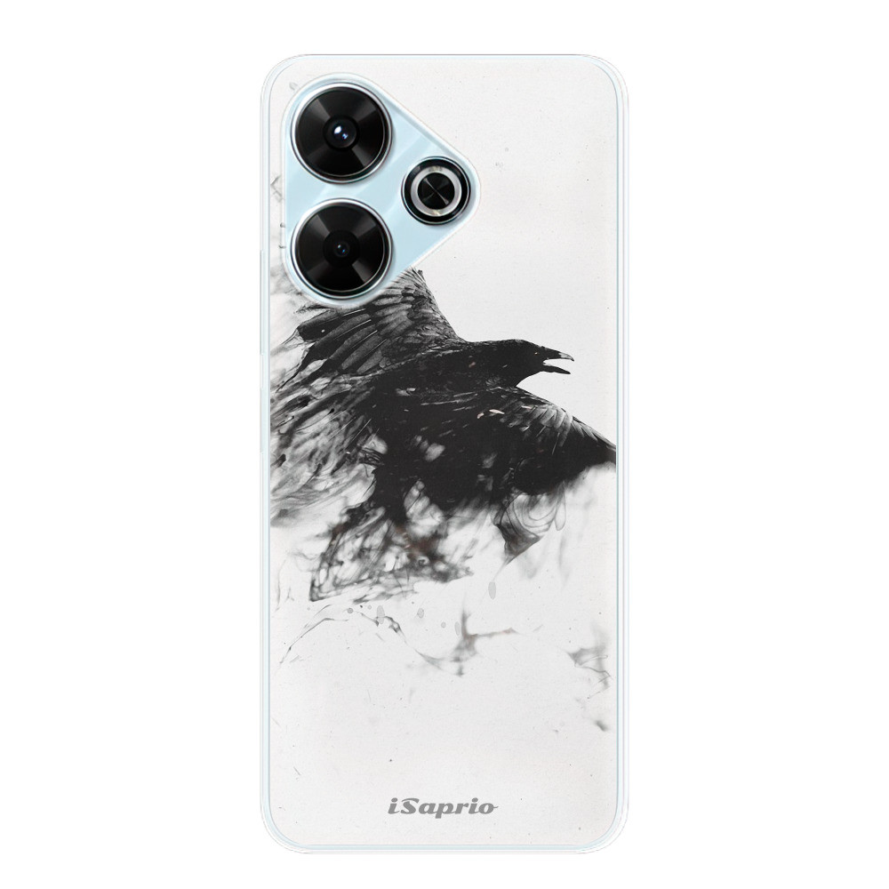 Odolné silikónové puzdro iSaprio - Dark Bird 01 - Xiaomi Redmi 13