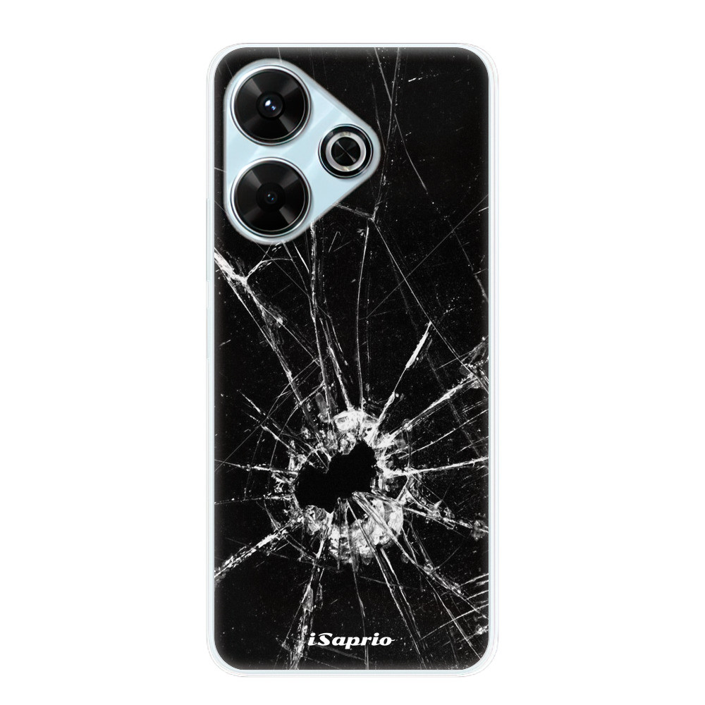 Odolné silikónové puzdro iSaprio - Broken Glass 10 - Xiaomi Redmi 13