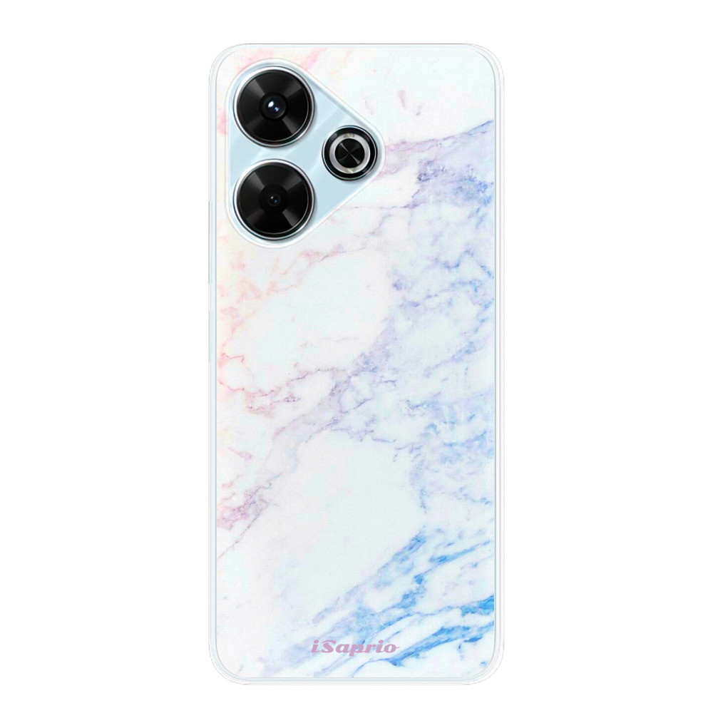 Odolné silikónové puzdro iSaprio - Raibow Marble 10 - Xiaomi Redmi 13