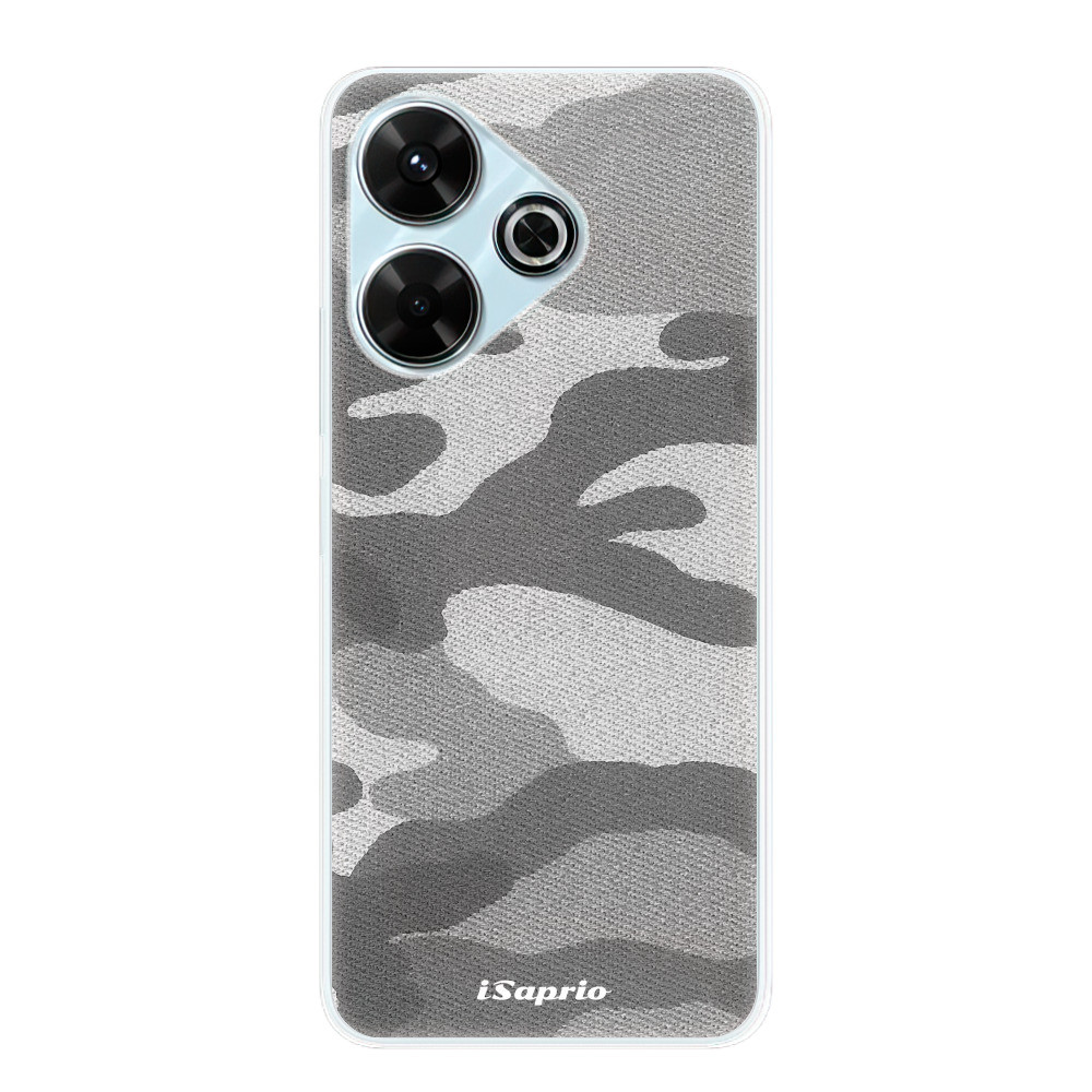 Odolné silikónové puzdro iSaprio - Gray Camuflage 02 - Xiaomi Redmi 13