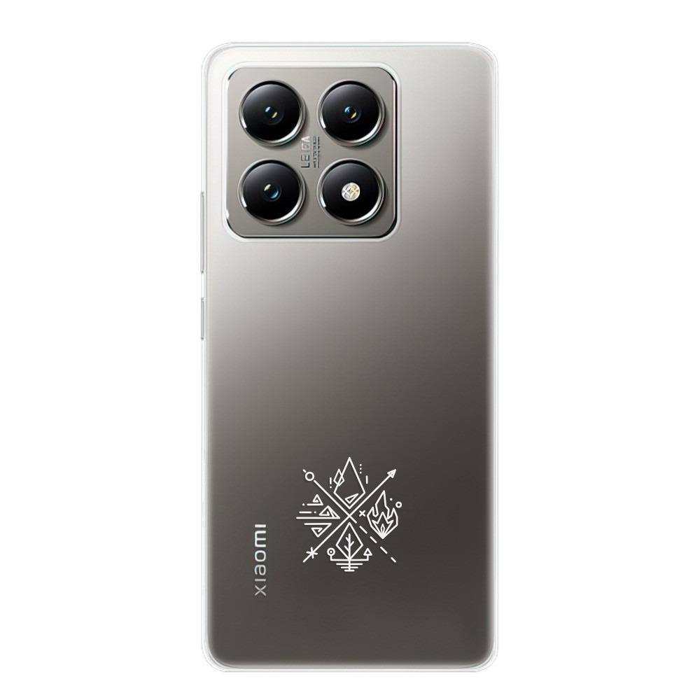 Odolné silikónové puzdro iSaprio - čiré - Elements - Xiaomi 14T