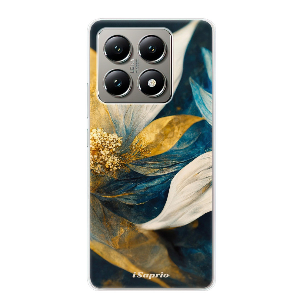 Odolné silikónové puzdro iSaprio - Gold Petals - Xiaomi 14T