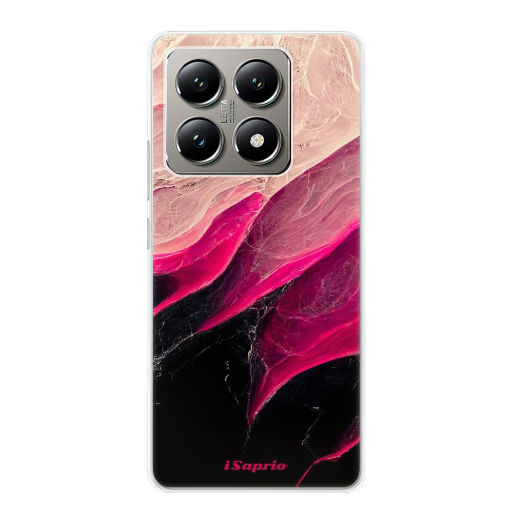 Odolné silikónové puzdro iSaprio - Black and Pink - Xiaomi 14T