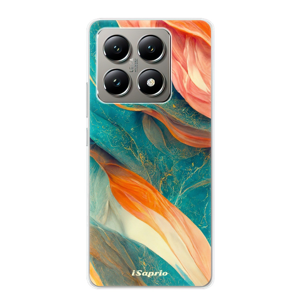 Odolné silikónové puzdro iSaprio - Abstract Marble - Xiaomi 14T