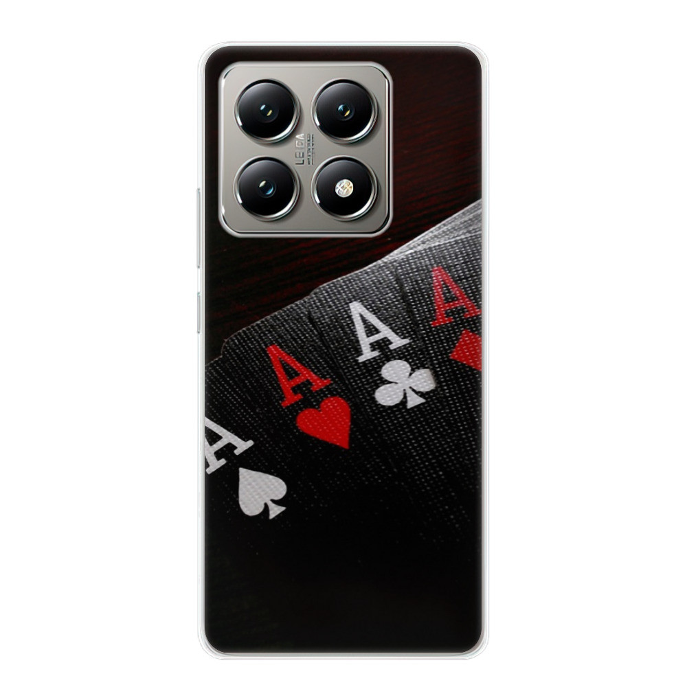 Odolné silikónové puzdro iSaprio - Poker - Xiaomi 14T
