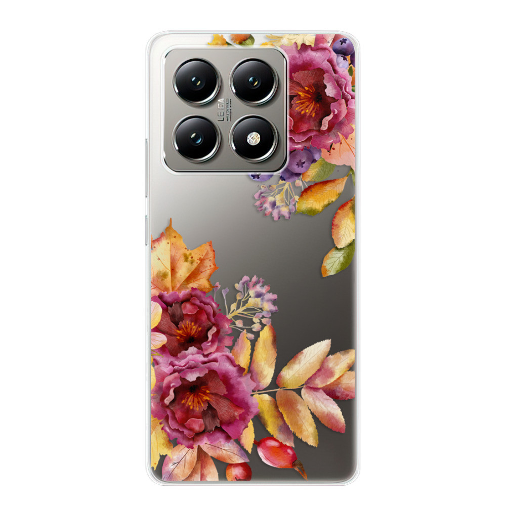 Odolné silikónové puzdro iSaprio - Fall Flowers - Xiaomi 14T