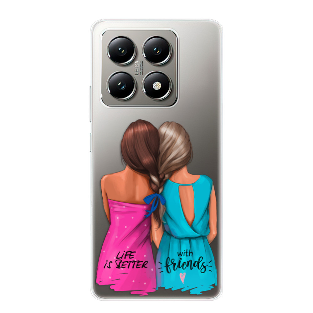 Odolné silikónové puzdro iSaprio - Best Friends - Xiaomi 14T