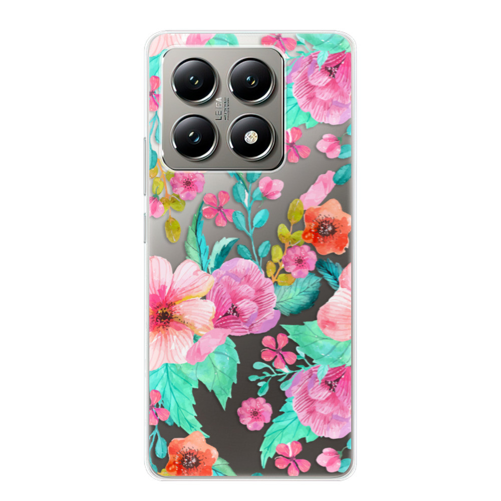 Odolné silikónové puzdro iSaprio - Flower Pattern 01 - Xiaomi 14T