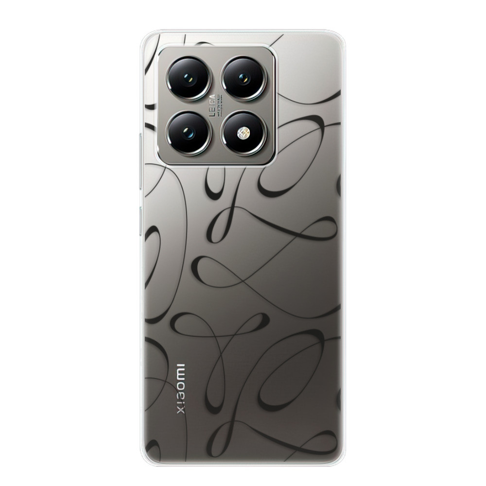 Odolné silikónové puzdro iSaprio - Fancy - black - Xiaomi 14T