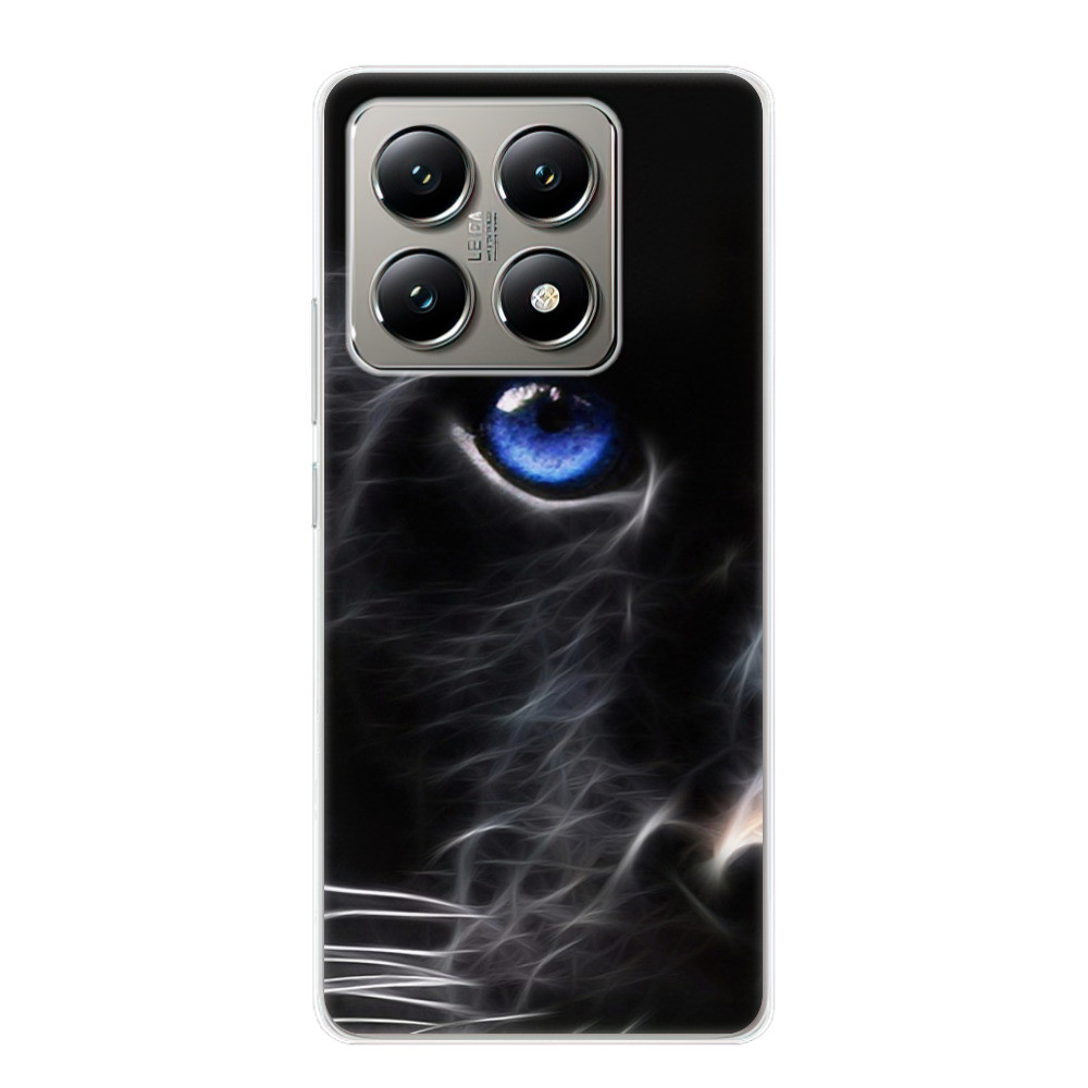 Odolné silikónové puzdro iSaprio - Black Puma - Xiaomi 14T