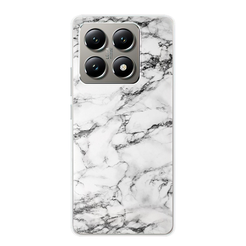 Odolné silikónové puzdro iSaprio - White Marble 01 - Xiaomi 14T