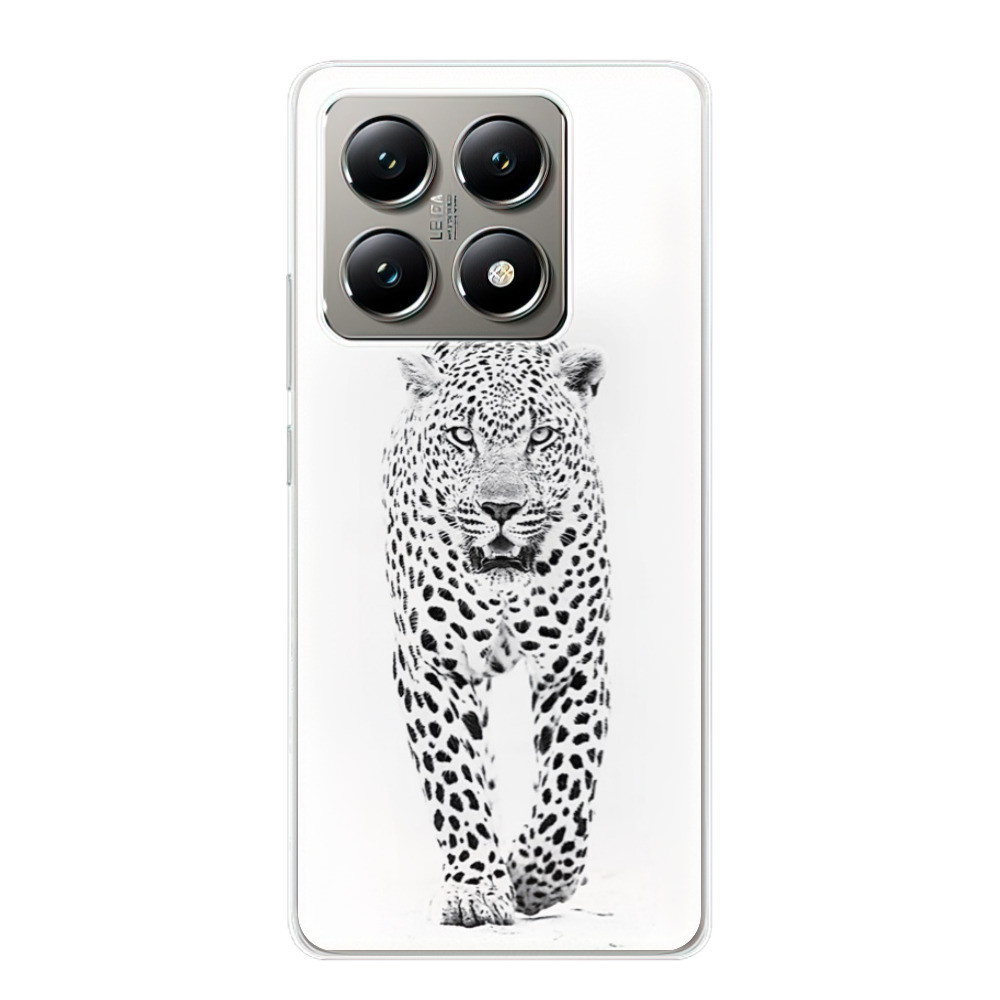 Odolné silikónové puzdro iSaprio - White Jaguar - Xiaomi 14T