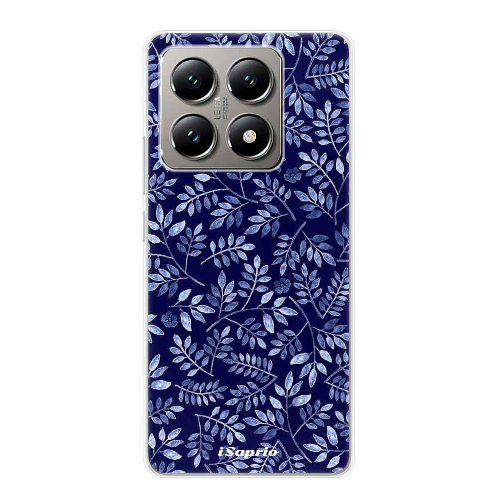 Odolné silikónové puzdro iSaprio - Blue Leaves 05 - Xiaomi 14T