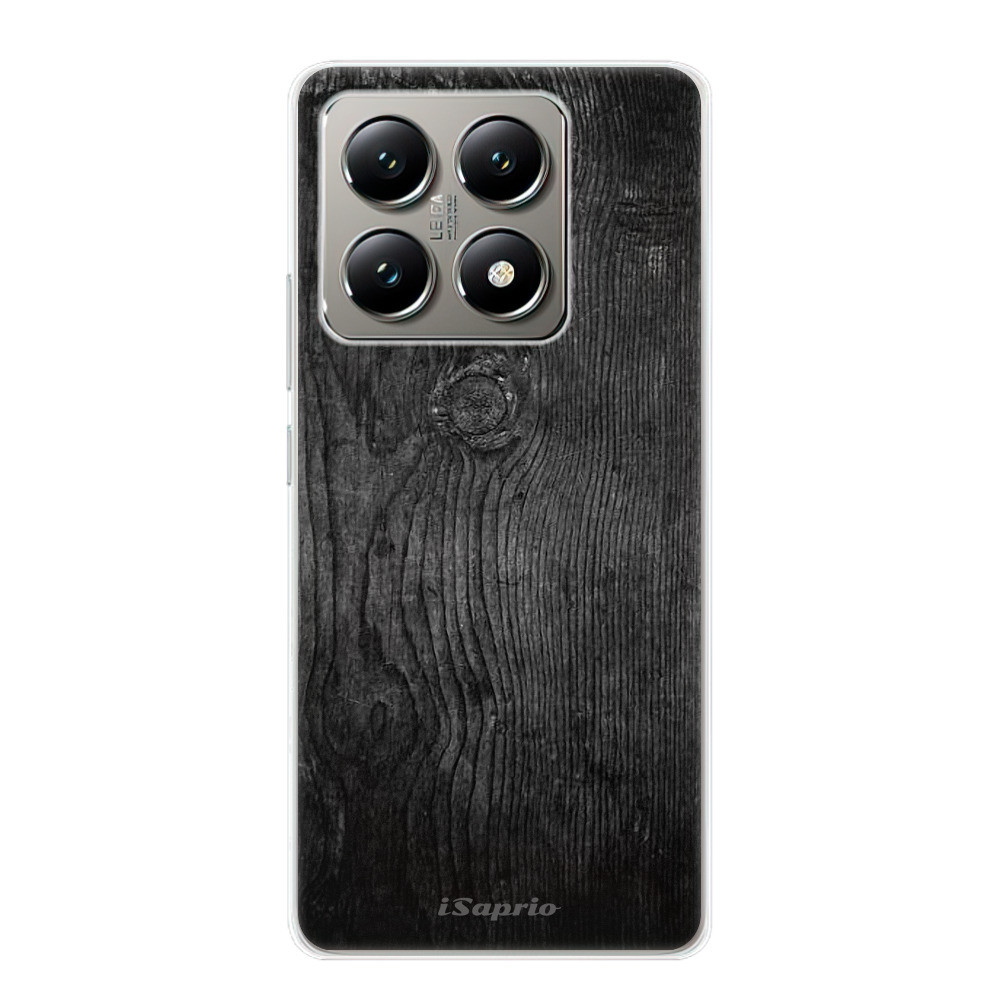 Odolné silikónové puzdro iSaprio - Black Wood 13 - Xiaomi 14T