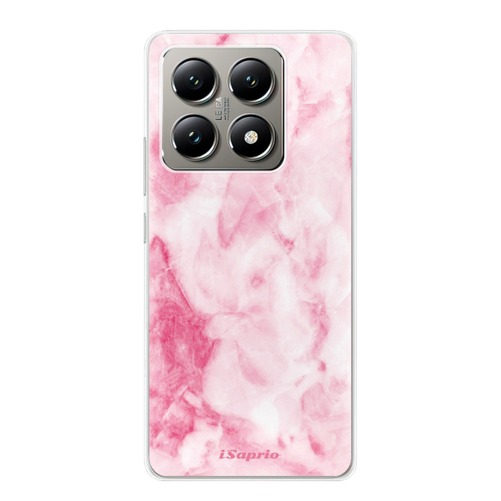 Odolné silikónové puzdro iSaprio - RoseMarble 16 - Xiaomi 14T