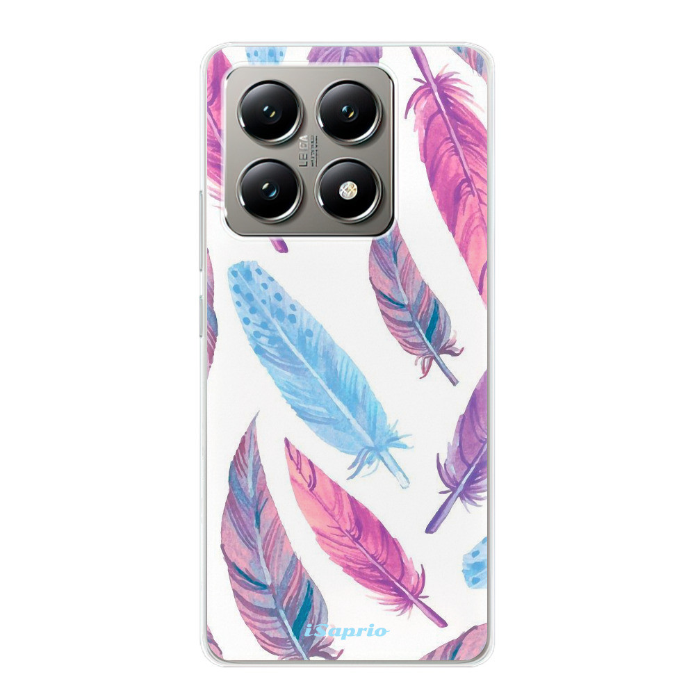 Odolné silikónové puzdro iSaprio - Feather Pattern 10 - Xiaomi 14T