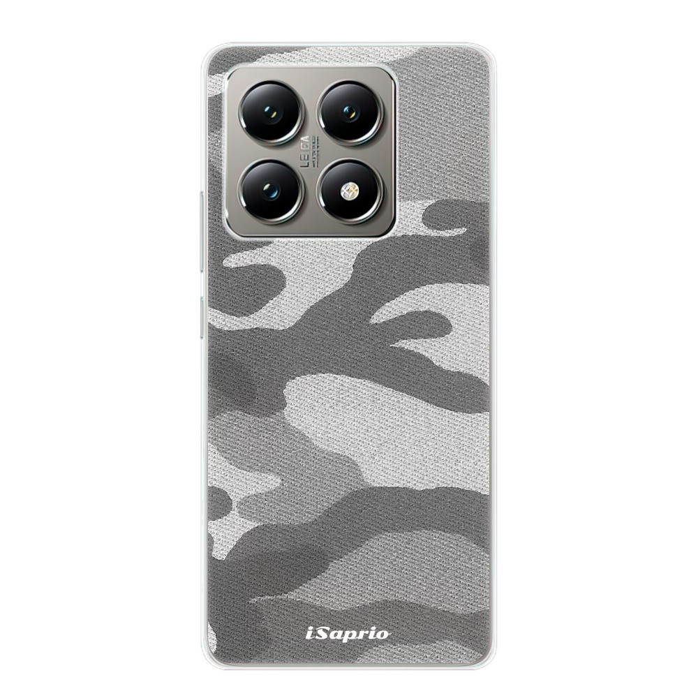 Odolné silikónové puzdro iSaprio - Gray Camuflage 02 - Xiaomi 14T