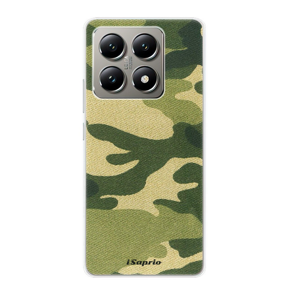 Odolné silikónové puzdro iSaprio - Green Camuflage 01 - Xiaomi 14T