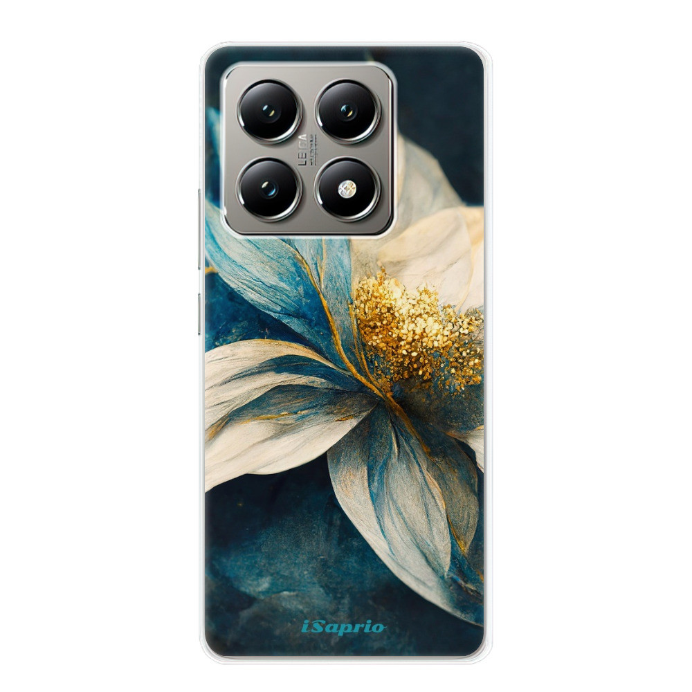Odolné silikónové puzdro iSaprio - Blue Petals - Xiaomi 14T Pro