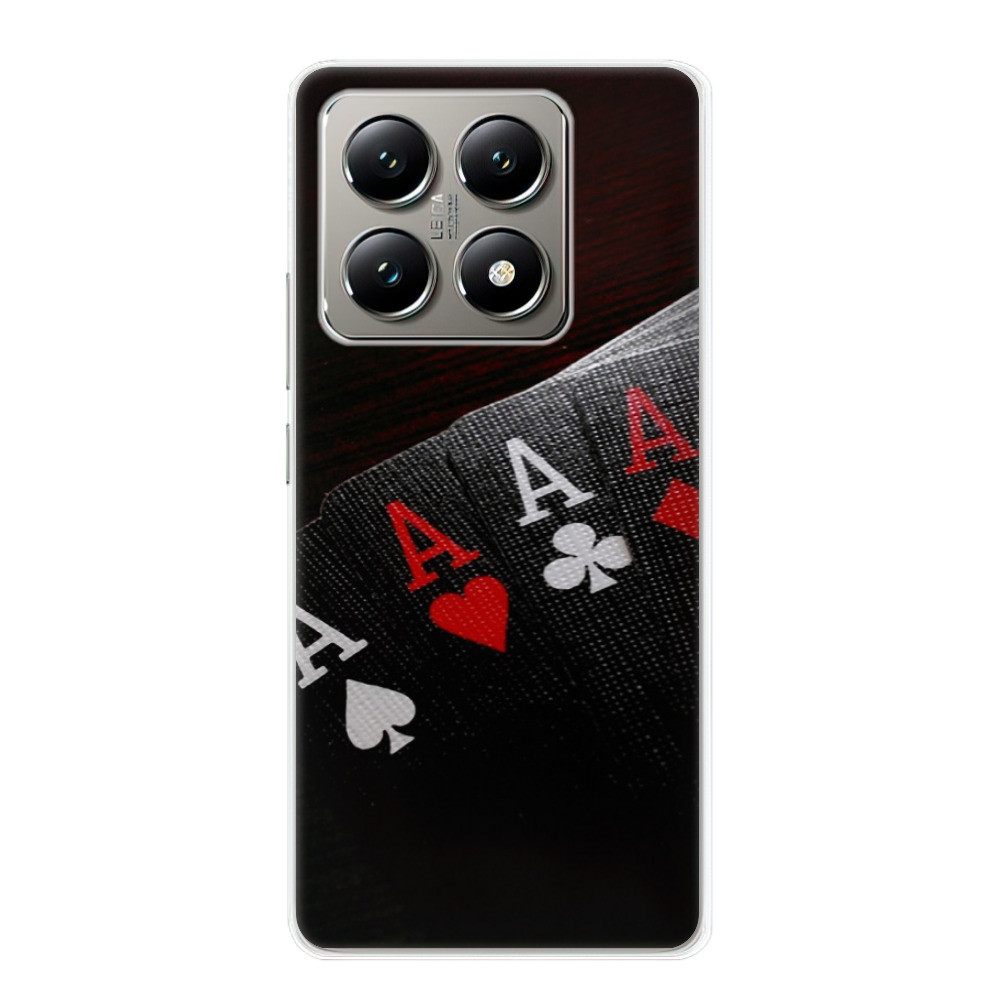 Odolné silikónové puzdro iSaprio - Poker - Xiaomi 14T Pro