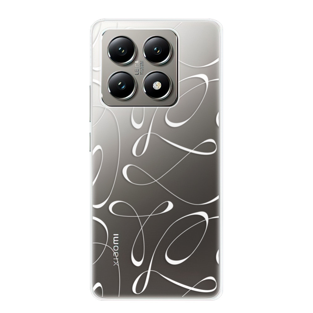 Odolné silikónové puzdro iSaprio - Fancy - white - Xiaomi 14T Pro