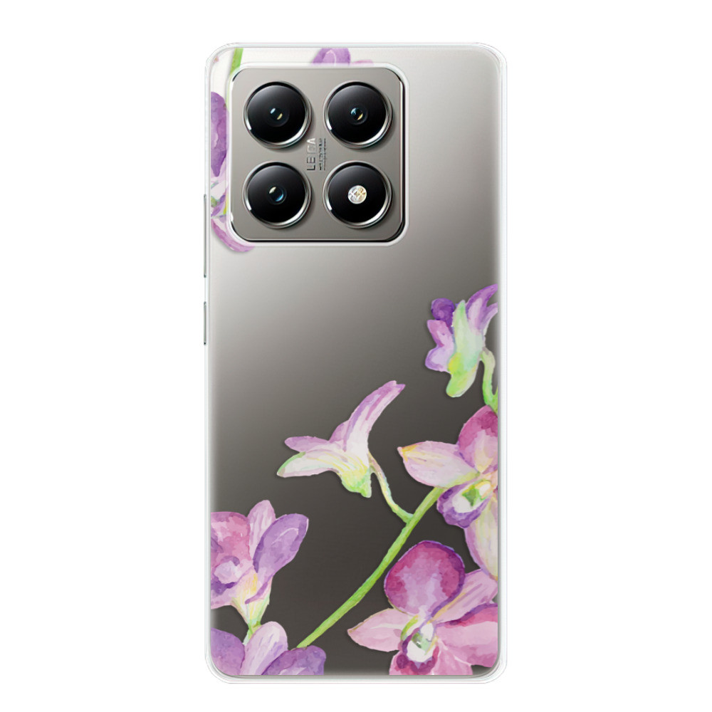 Odolné silikónové puzdro iSaprio - Purple Orchid - Xiaomi 14T Pro