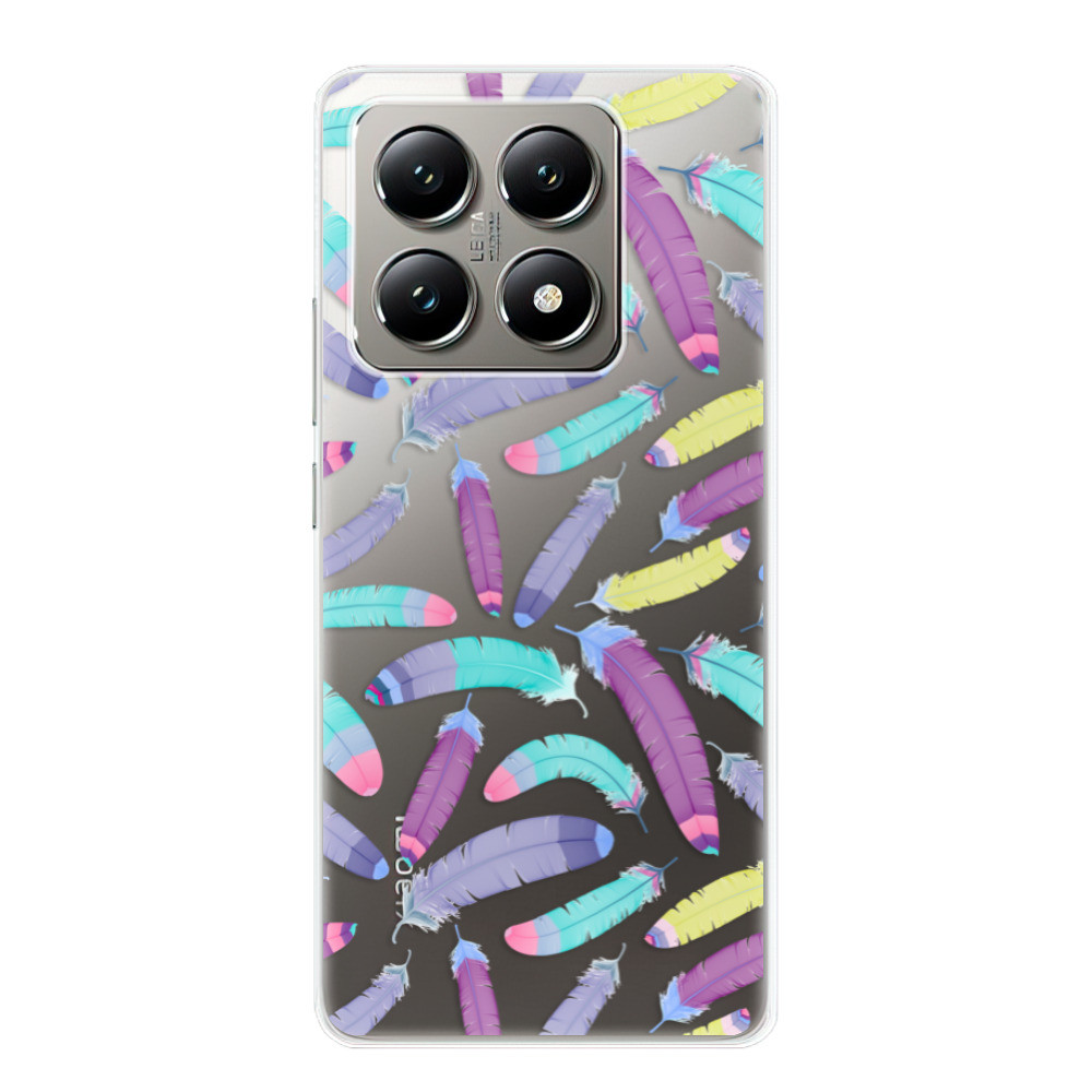 Odolné silikónové puzdro iSaprio - Feather Pattern 01 - Xiaomi 14T Pro