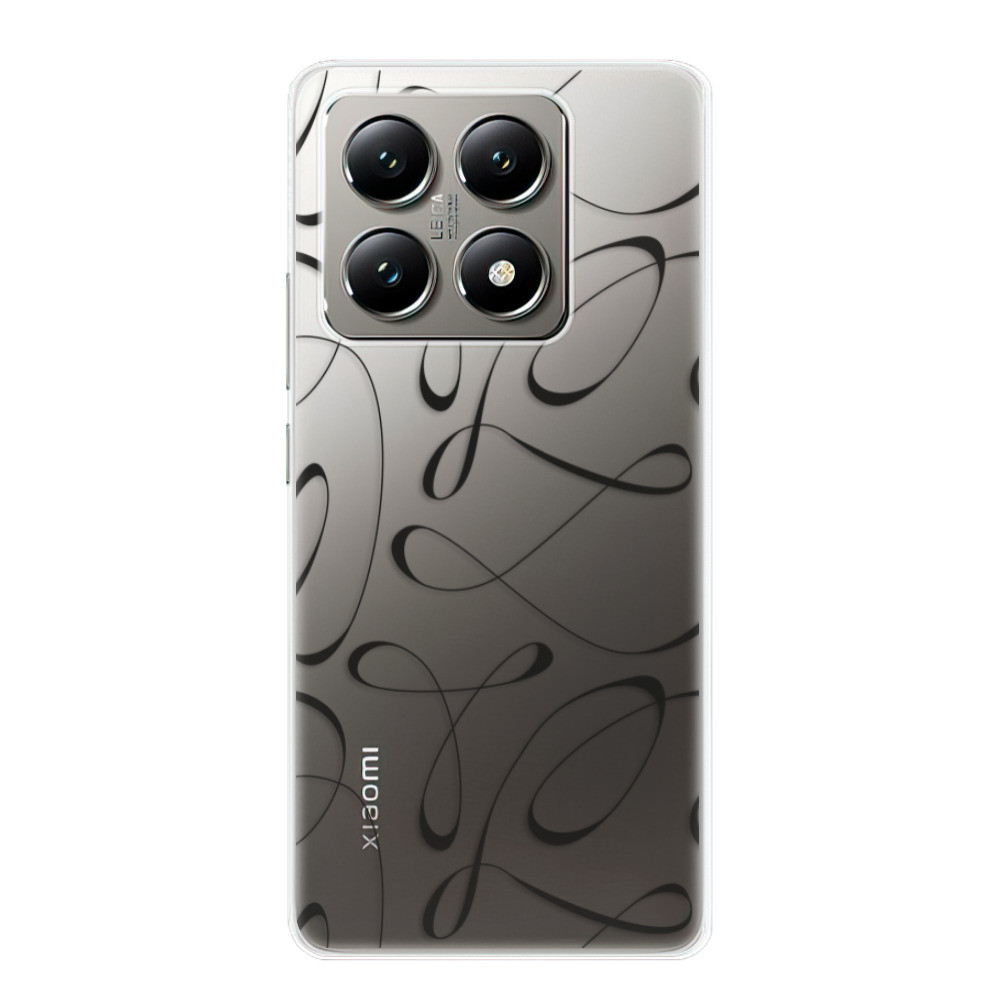 Odolné silikónové puzdro iSaprio - Fancy - black - Xiaomi 14T Pro