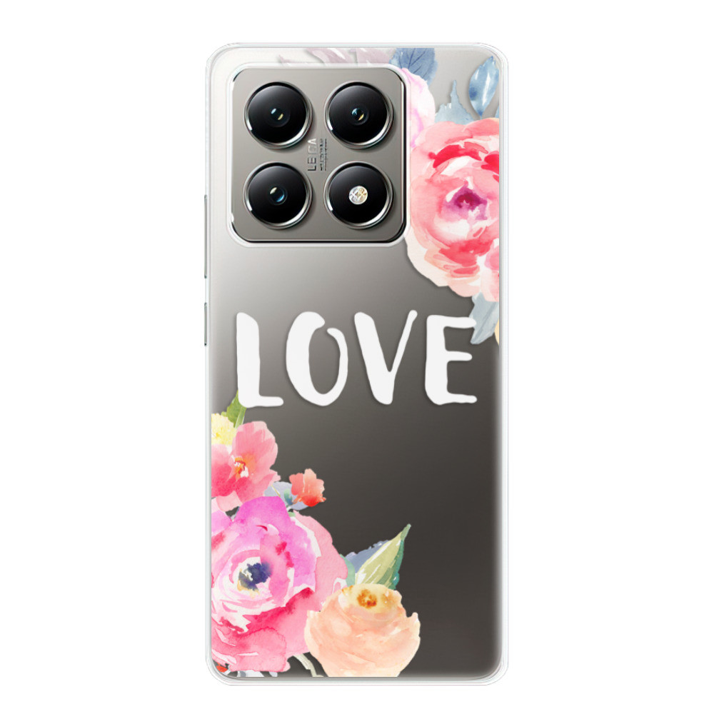Odolné silikónové puzdro iSaprio - Love - Xiaomi 14T Pro