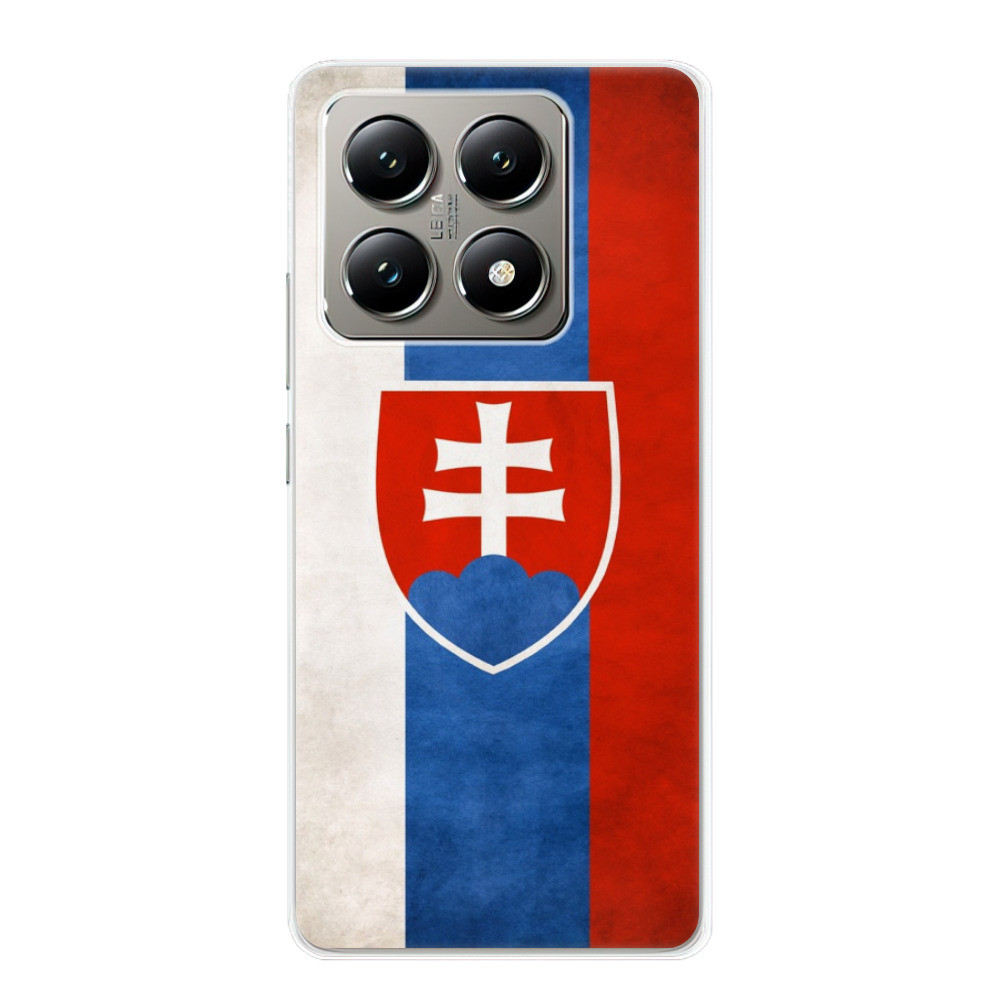 Odolné silikónové puzdro iSaprio - Slovakia Flag - Xiaomi 14T Pro
