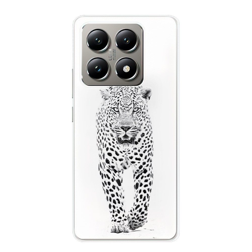 Odolné silikónové puzdro iSaprio - White Jaguar - Xiaomi 14T Pro