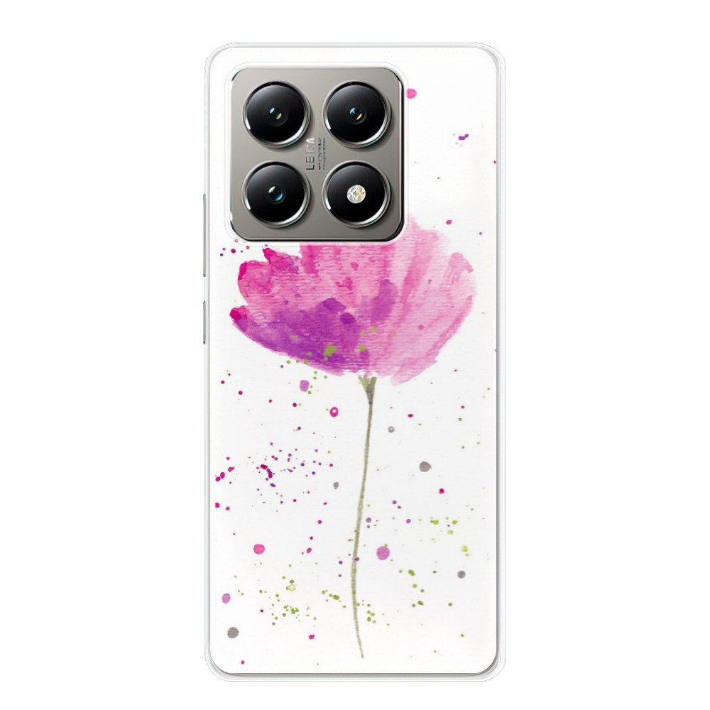 Odolné silikónové puzdro iSaprio - Poppies - Xiaomi 14T Pro