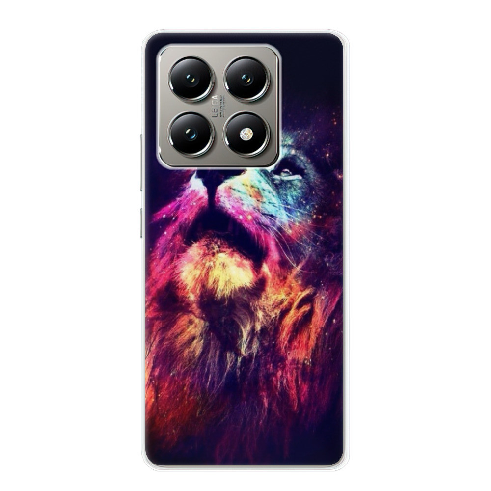 Odolné silikónové puzdro iSaprio - Lion in Colors - Xiaomi 14T Pro