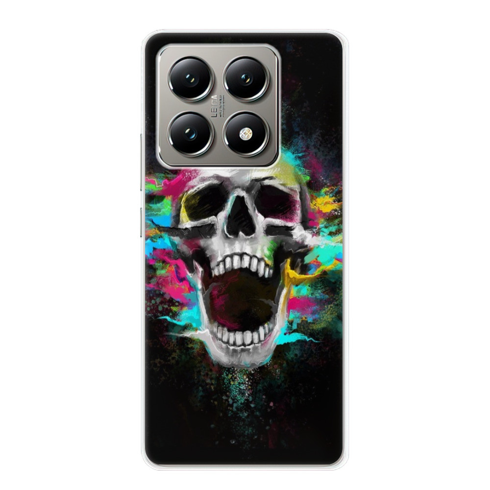 Odolné silikónové puzdro iSaprio - Skull in Colors - Xiaomi 14T Pro