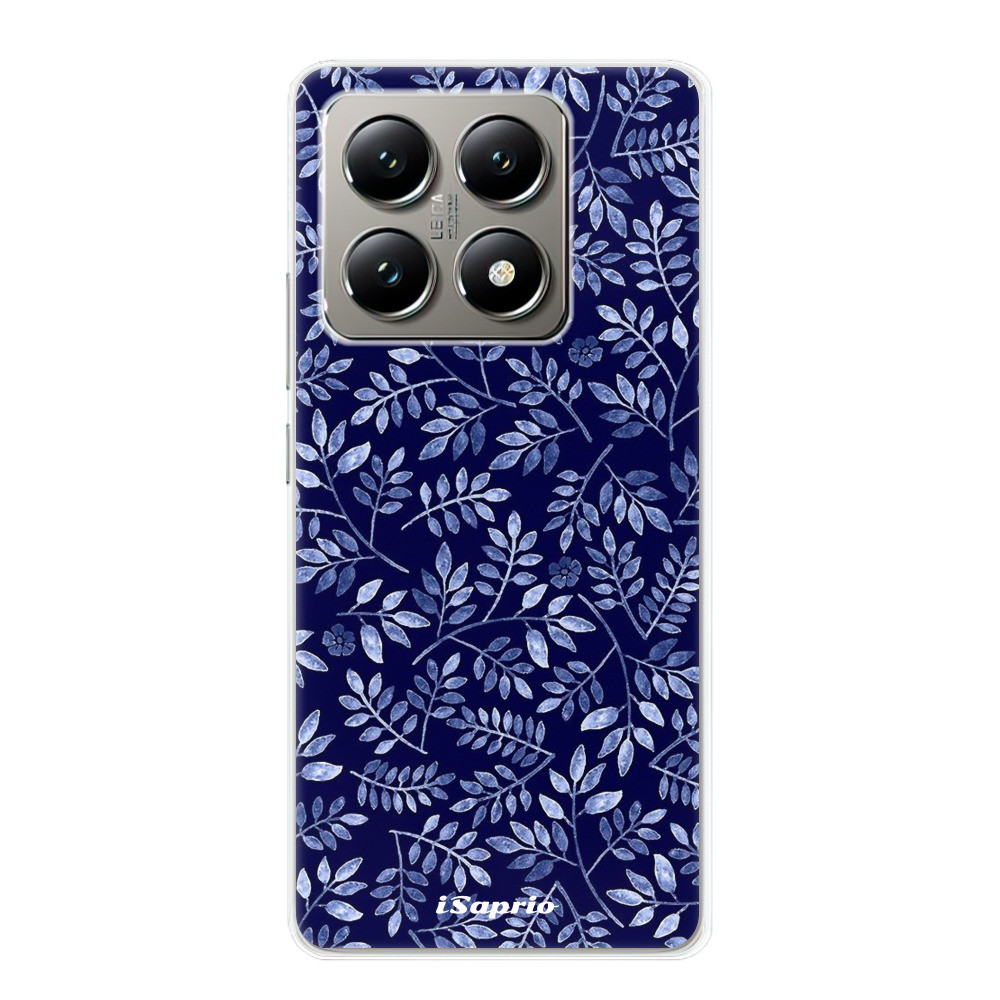 Odolné silikónové puzdro iSaprio - Blue Leaves 05 - Xiaomi 14T Pro