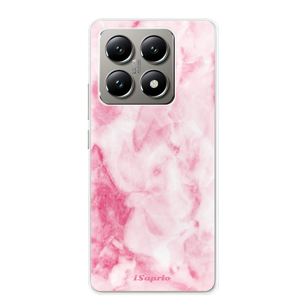 Odolné silikónové puzdro iSaprio - RoseMarble 16 - Xiaomi 14T Pro
