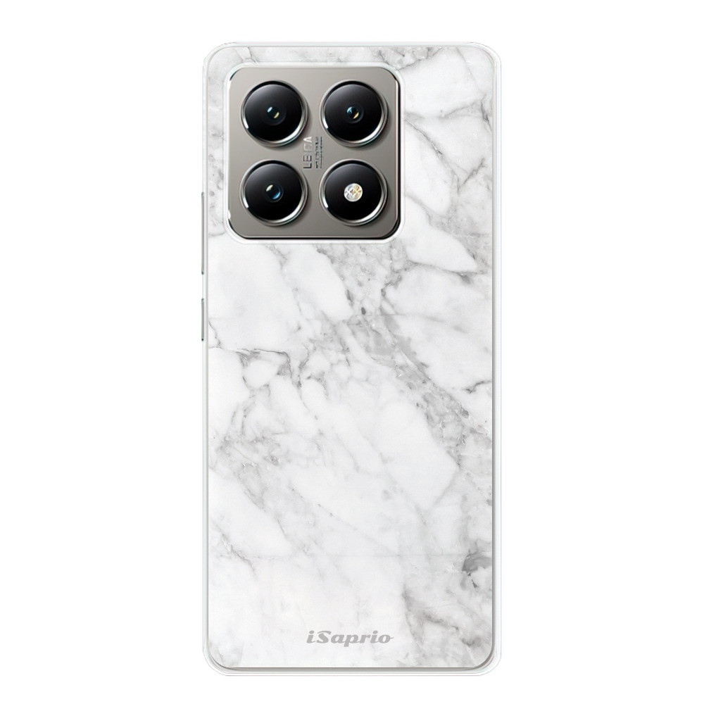Odolné silikónové puzdro iSaprio - SilverMarble 14 - Xiaomi 14T Pro
