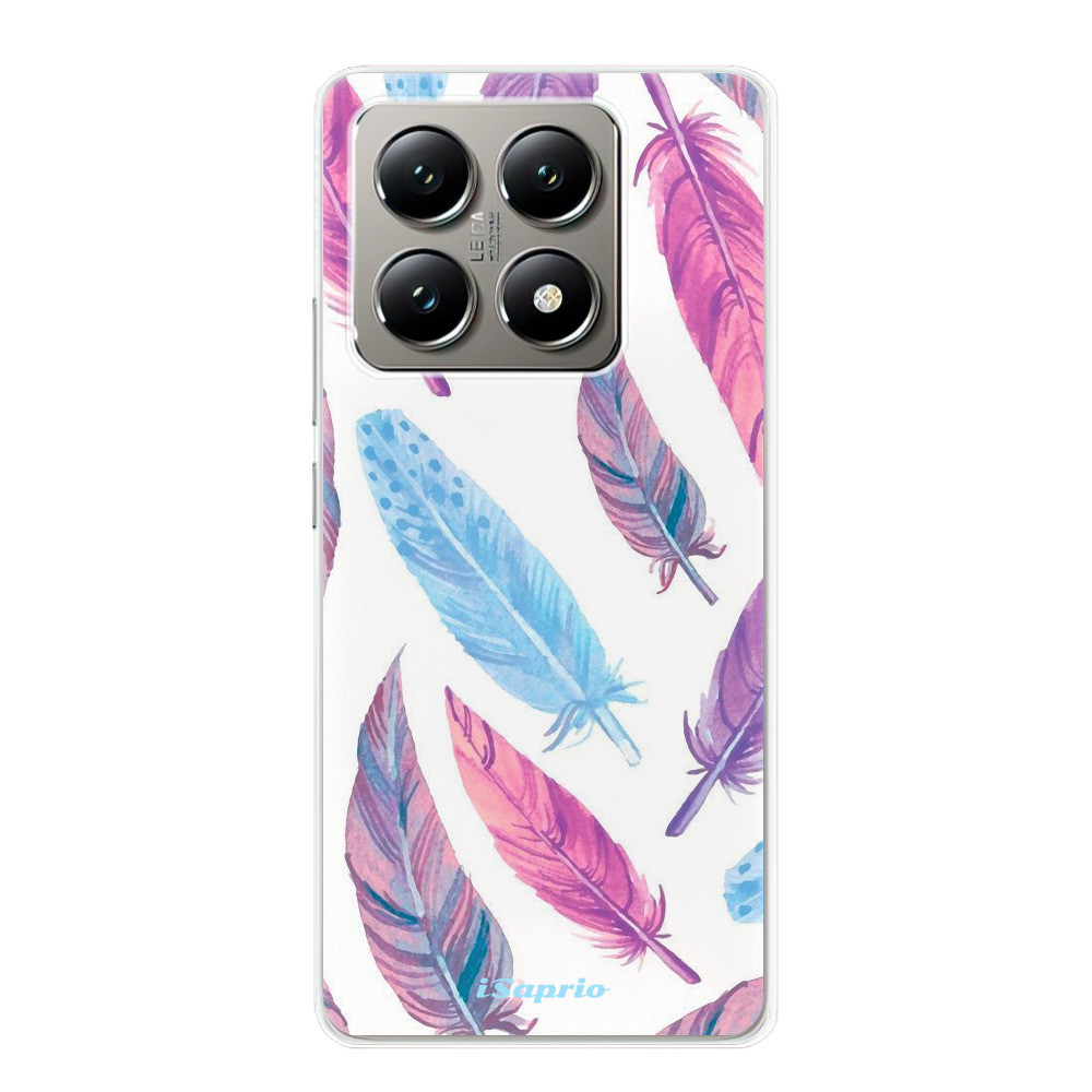 Odolné silikónové puzdro iSaprio - Feather Pattern 10 - Xiaomi 14T Pro