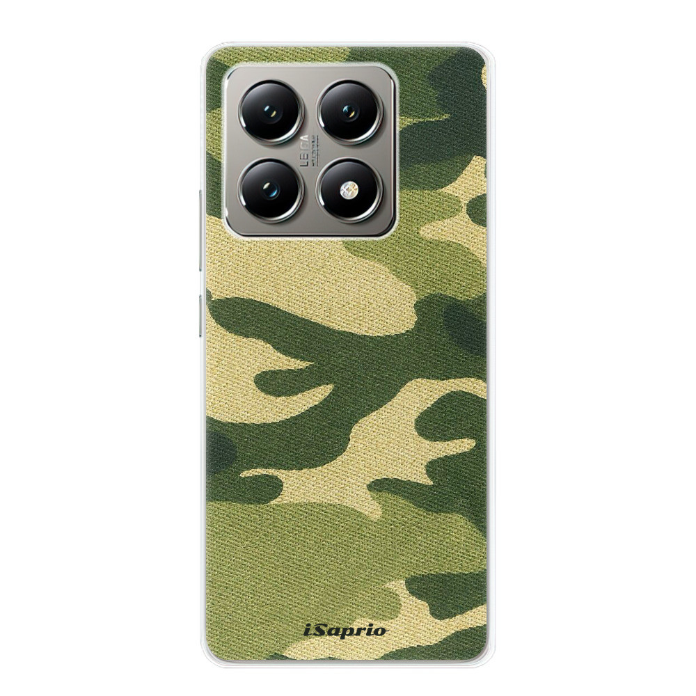 Odolné silikónové puzdro iSaprio - Green Camuflage 01 - Xiaomi 14T Pro
