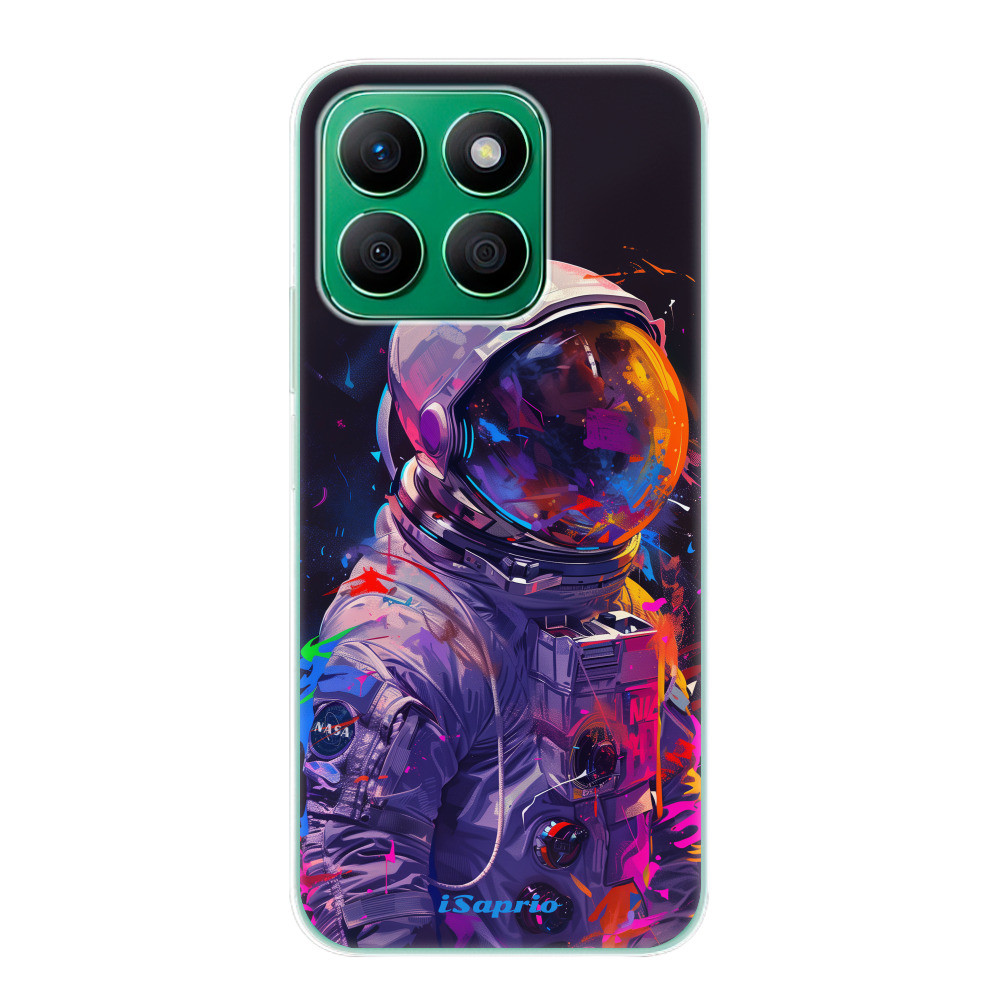 Odolné silikónové puzdro iSaprio - Neon Astronaut - Honor X8b
